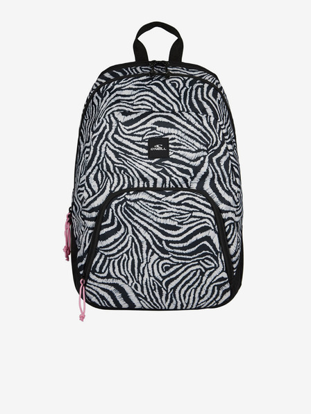 O'Neill Fekete-fehér állatmintás hátizsák O'Neill WEDGE BACKPACK O'Neill WEDGE BACKPACK