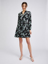 Orsay ORSAY fekete virágmintás női ruha