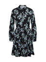 Orsay ORSAY fekete virágmintás női ruha