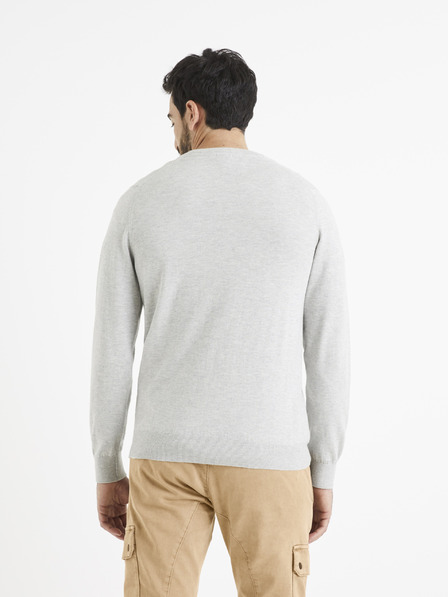 Celio Világosszürke pulóver Celio Veviflex