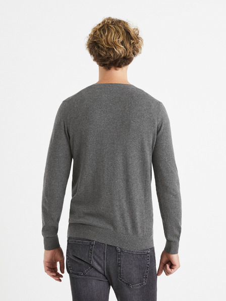 Celio Celio Veviflex szürke pulóver