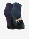 Dedoles Fekete és kék uniszex vidám zokni Dedoles Telihold farkas
