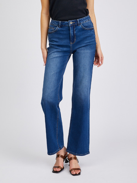 Orsay Sötétkék wide leg női farmer ORSAY