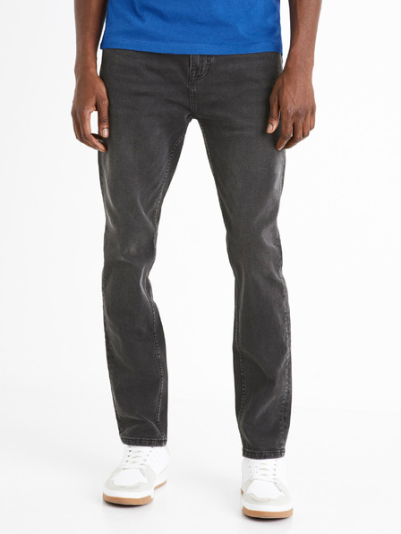 Celio Sötétszürke férfi slim fit farmer Celio C25 Dolls