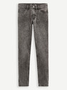 Celio Sötétszürke férfi karcsúsított farmer Celio C25 Dosley25