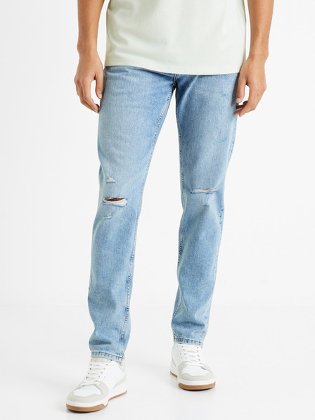Celio Világoskék férfi slim fit farmer Celio C25 Dostroy2 Dostroy2
