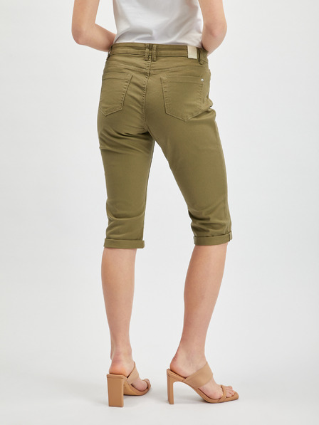 Orsay ORSAY khaki színű rövidített női farmer