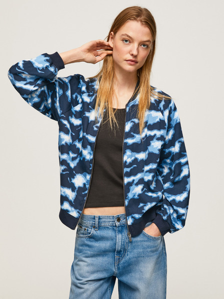 Pepe Jeans Kék női mintás bomber Pepe Jeans
