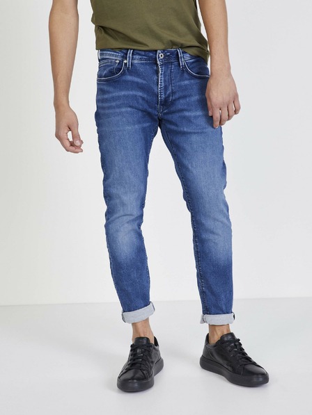 Pepe Jeans Sötétkék férfi egyenes szabású farmer Pepe Jeans Stanley