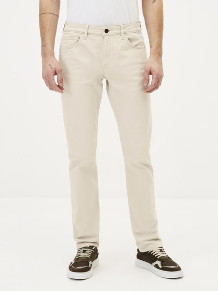 Celio Krémszínű egyenes szabású farmer Celio Jopry