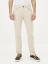Celio Krémszínű egyenes szabású farmer Celio Jopry