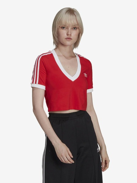 adidas Originals Piros női crop top adidas Originals