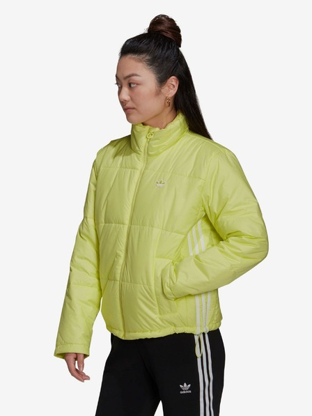 adidas Originals Neonsárga női adidas Originals steppelt kabát
