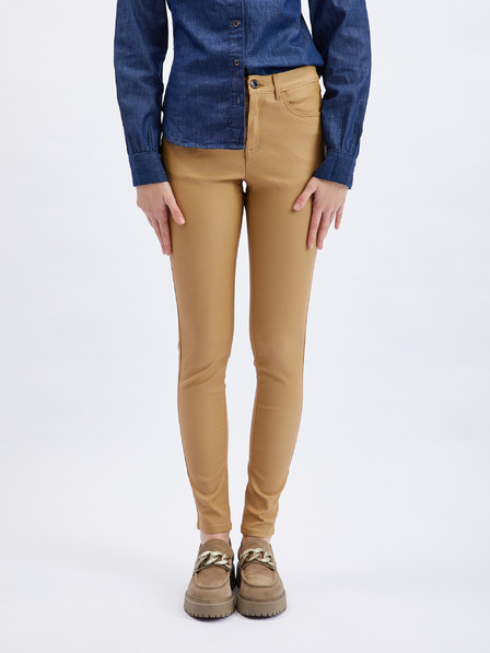 Orsay ORSAY barna színű skinny fit női nadrág