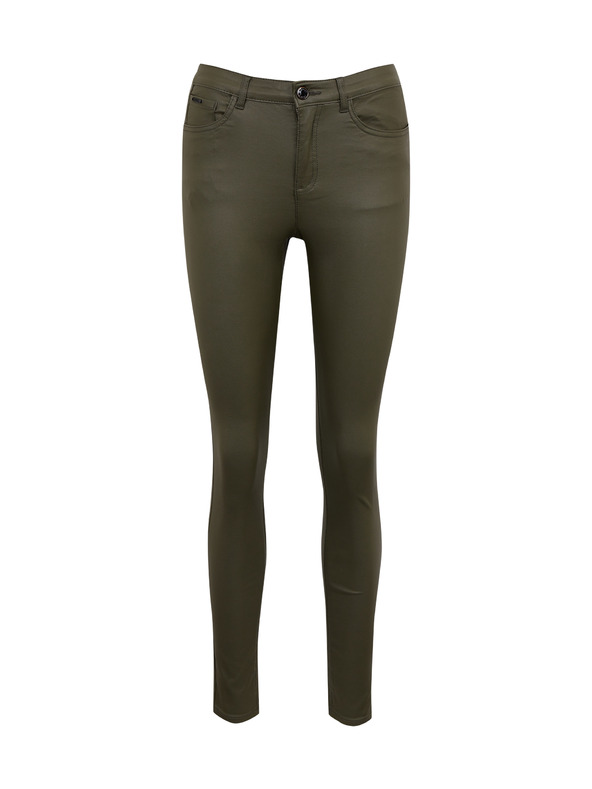 Orsay ORSAY khaki színű skinny fit női nadrág