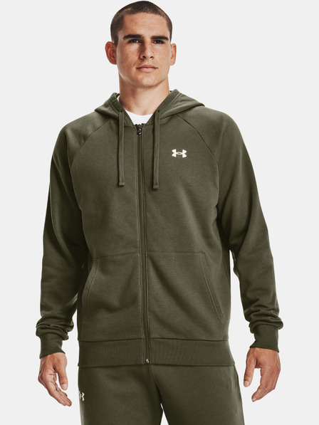 Under Armour Férfi felső Under Armour UA Rival Cotton FZ Hoodie