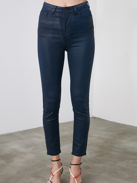 Trendyol Sötétkék skinny fit farmer Trendyol