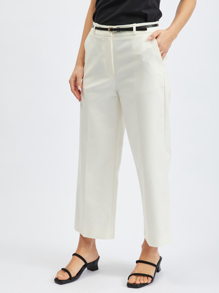 Orsay ORSAY fehér női culottes nadrág
