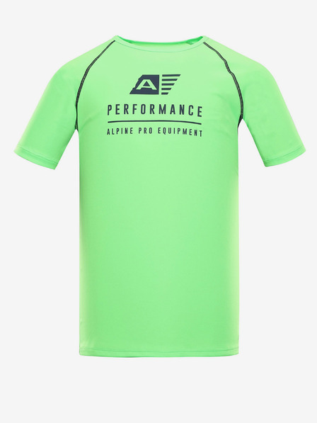 ALPINE PRO Férfi funkcionális póló hűvös-szárítóval ALPINE PRO PANTHER zöld