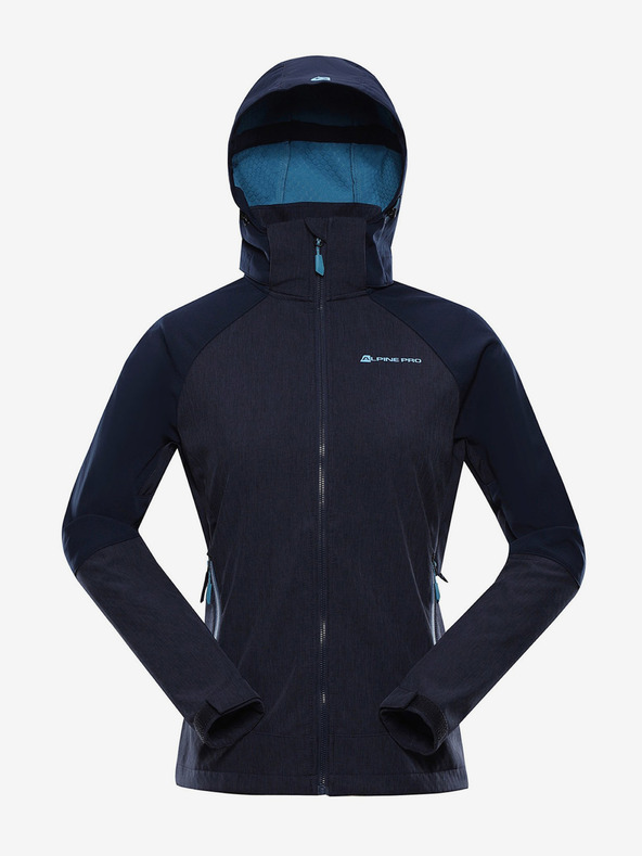 ALPINE PRO Női softshell dzseki membránnal ALPINE PRO LANCA kék