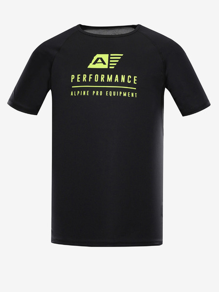 ALPINE PRO Férfi funkcionális póló hűvös-száraz ALPINE PRO PANTHER fekete