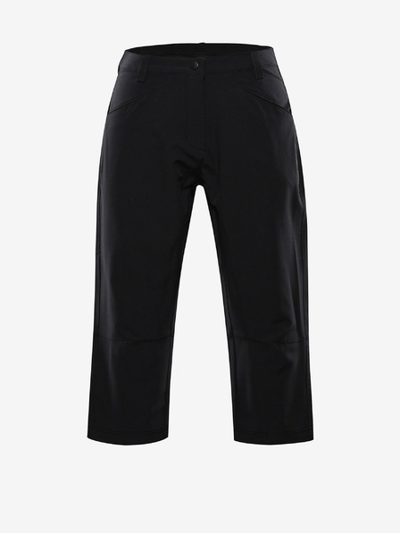 ALPINE PRO Női softshell capri ALPINE PRO WEDERA fekete