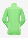 ALPINE PRO Gyerek softshell kabát membránnal ALPINE PRO MULTO zöld