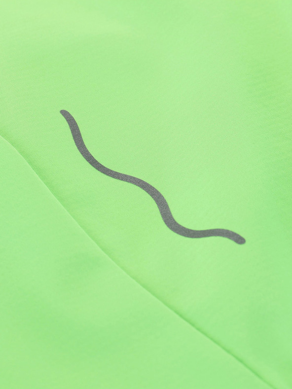 ALPINE PRO Gyerek softshell kabát membránnal ALPINE PRO MULTO zöld