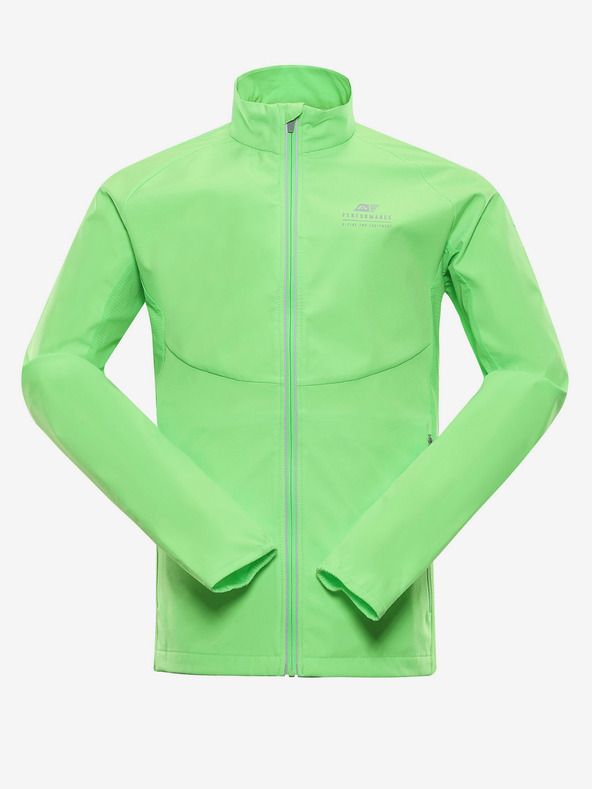 ALPINE PRO Férfi softshell kabát membránnal ALPINE PRO MULT zöld