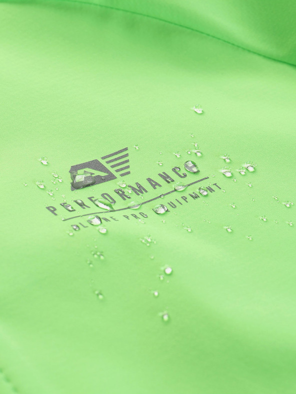 ALPINE PRO Férfi softshell kabát membránnal ALPINE PRO MULT zöld