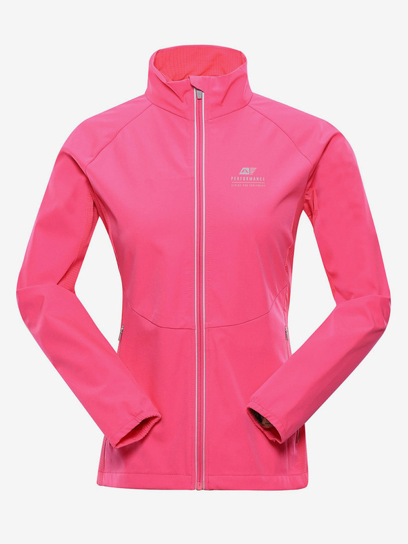 ALPINE PRO Női softshell dzseki membránnal ALPINE PRO MULTA rózsaszín