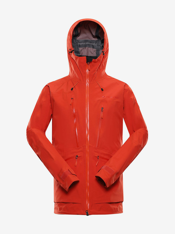 ALPINE PRO Férfi dzseki ptx membránnal ALPINE PRO CORT narancssárga