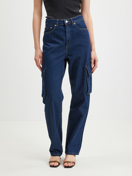 Tom Tailor Denim Sötétkék női egyenes szabású farmer Tom Tailor Denim