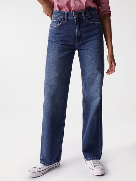 Salsa Jeans Kék Női egyenes szabású farmer Salsa Jeans True