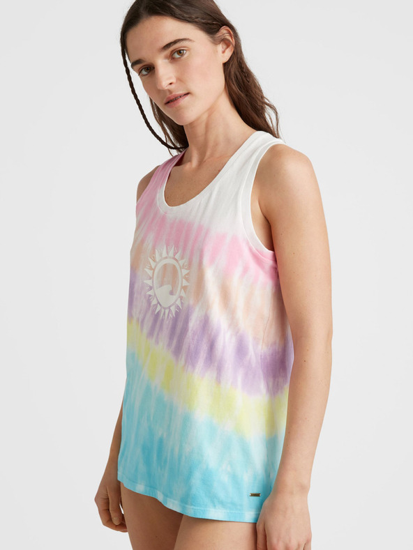 O'Neill Rózsaszín és türkiz női O'Neill WOW TANKTOP tank top
