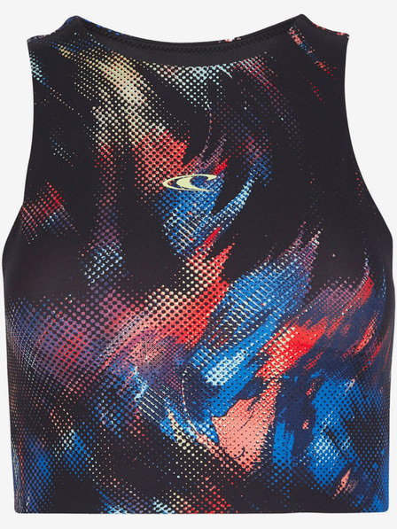O'Neill Kék és fekete női O'Neill ACTIVE CROPPED TOP O'Neill ACTIVE CROPPED TOP