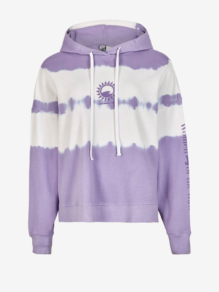 O'Neill Fehér és lila színű női O'Neill WOMEN OF THE WAVE HOODIE