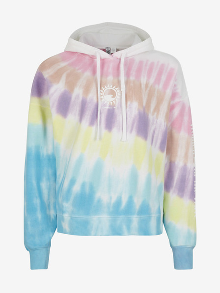 O'Neill Rózsaszín és türkizkék női O'Neill WOMEN OF THE WAVE HOODIE