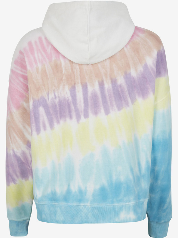 O'Neill Rózsaszín és türkizkék női O'Neill WOMEN OF THE WAVE HOODIE