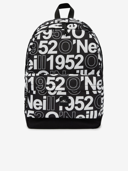 O'Neill Fehér és fekete uniszex mintás hátizsák O'Neill COASTLINE BACKPACK O'Neill COASTLINE BACKPACK