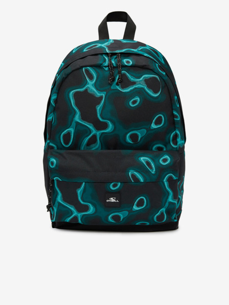 O'Neill Türkiz és fekete uniszex mintás hátizsák O'Neill COASTLINE BACKPACK O'Neill COASTLINE BACKPACK