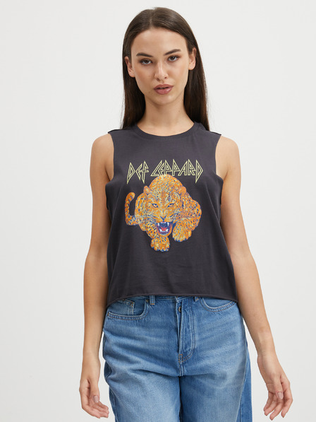Noisy May Noisy May Max fekete tank top