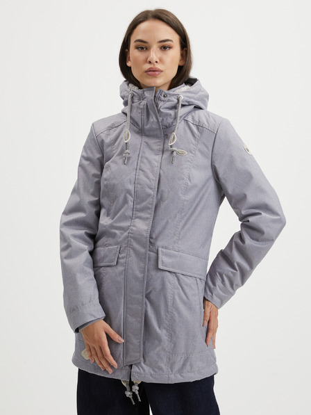 Ragwear Ragwear Tunned Szürke női kapucnis télikabát
