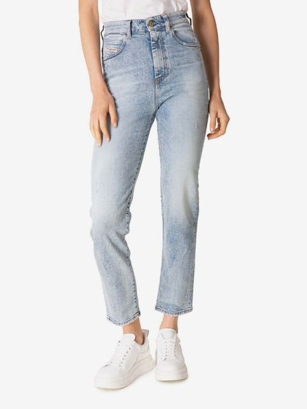 Diesel Világoskék Diesel D-Eiselle női cropped straight fit farmer