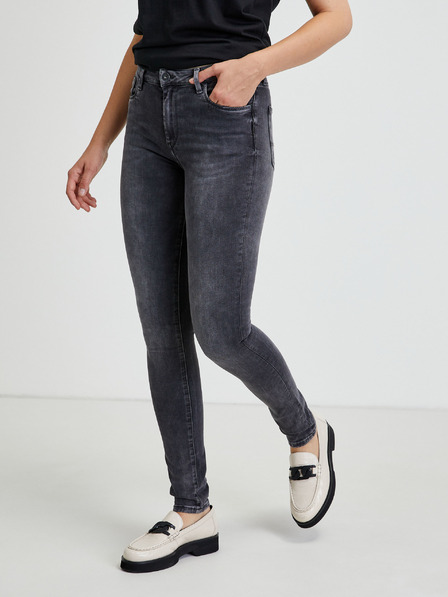Pepe Jeans Sötétszürke női karcsúsított farmer Pepe Jeans Regent