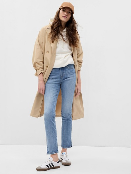 GAP Nadrágok slim Mid Rise Split-Hem Vintage GAP