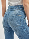 Orsay ORSAY kék rövidített slim fit női farmer