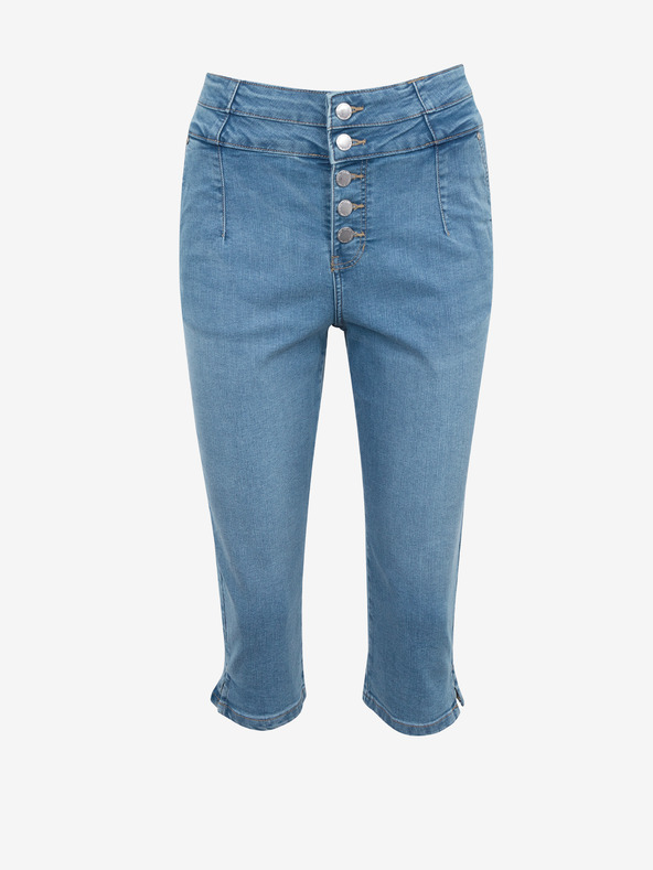 Orsay ORSAY kék rövidített slim fit női farmer