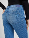 Orsay ORSAY kék csíkos slim fit női farmer