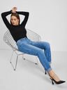 Orsay ORSAY kék csíkos slim fit női farmer